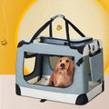 i.Pet Pet Carrier Soft Crate 70x52CM Dog Cat Large Foldable