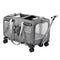 i.Pet Pet Carrier Trolley Foldable Cat Dog Stroller Grey