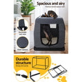 i.Pet Dog Cat Carrier Soft Crate 82x58cm XL Portable Foldable