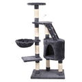 i.Pet Cat Tree 120cm Tower Scratching Post Scratcher Wood Condo House Bed Toys