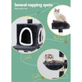 i.Pet Cat Tree 168cm Tower Scratching Post Condo Bed Hanging Toy