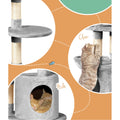 i.Pet Cat Tree 123cm Scratching Post Condo House Bed Toys