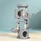 i.Pet Cat Tree 123cm Scratching Post Condo House Bed Toys