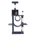 i.Pet Cat Tree 151cm Tower Scratching Post Wood Condo House Bed
