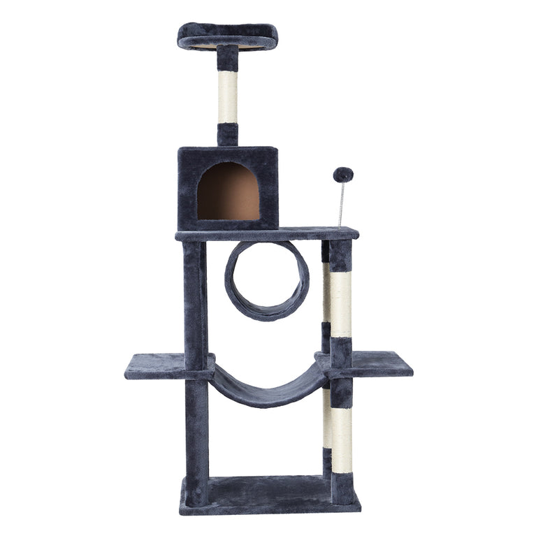 i.Pet Cat Tree 151cm Tower Scratching Post Wood Condo House Bed