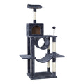 i.Pet Cat Tree 151cm Tower Scratching Post Wood Condo House Bed