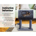 i.Pet Cat Tree 53cm Grey Scratching Post Tower Condo House
