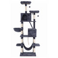 i.Pet Cat Tree 206cm Grey Large Scratching Post Tower House