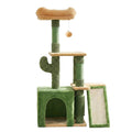 i.Pet Cat Tree 101cm Scratching Post Tower Furniture Green