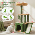 i.Pet Cat Tree 101cm Scratching Post Tower Furniture Green