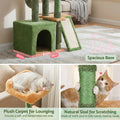 i.Pet Cat Tree 101cm Scratching Post Tower Furniture Green