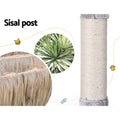 i.Pet Cat Tree 143cm Grey Scratching Post Tower Condo