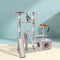 i.Pet Cat Tree 135cm Scratching Post Condo House Grey Wood Toys