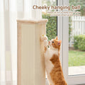 i.Pet Cat Tree 89cm Scratching Post Tower Scratcher Wood Condo Bed House Trees Beige