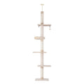 i.Pet Cat Tree 290cm Tower Scratching Cats Post Scratcher Floor to Ceiling Bed