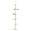 i.Pet Cat Tree 290cm Tower Scratching Post Floor Ceiling Bed