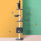 i.Pet Cat Tree 260cm Tower Scratching Post Floor Ceiling Dark Grey