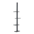 i.Pet Cat Tree 290cm Tower Scratching Post Scratcher Floor to Ceiling Cats Bed Grey