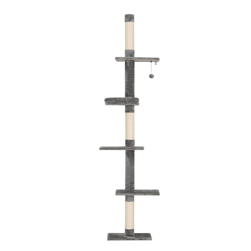i.Pet Cat Tree 290cm Tower Scratching Post Scratcher Floor to Ceiling Cats Bed