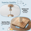 i.Pet Cat Tree Tower Floor to Ceiling Scratching Post 270cm Beige
