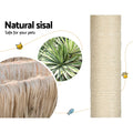 i.Pet Cat Tree 169cm Scratching Post Condo Bed Rattan Tower