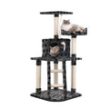 i.Pet Cat Tree 120cm Scratching Post Tower Condo Bed Wood