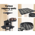 i.Pet Cat Tree 120cm Scratching Post Tower Condo Bed Wood