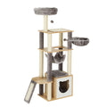 i.Pet Cat Tree 152cm Tower Scratching Post Scratcher Wood Condo Bed