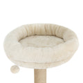 i.Pet Cat Tree 141cm Tower Scratching Post Wood Condo Bed Toys