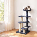 i.Pet Cat Tree 100cm Scratching Post Scratcher Tower Wood Condo House Trees Bed