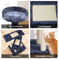 i.Pet Cat Tree 100cm Scratching Post Scratcher Tower Wood Condo House Trees Bed