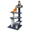 i.Pet Cat Tree 100cm Scratching Post Tower Wood Condo House Bed
