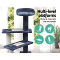 i.Pet Cat Tree 100cm Scratching Post Tower Wood Condo House Bed