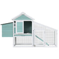 i.Pet Chicken Coop Rabbit Hutch 150cm Large Wooden House Run