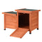 i.Pet Wooden Cat House Rabbit Hutch Outdoor Shelter Condo
