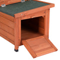i.Pet Wooden Cat House Rabbit Hutch Outdoor Shelter Condo