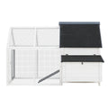 i.Pet Chicken Coop Hutch 166x120x112cm Wooden Large Run Cage