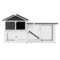 i.Pet Extra Large Wooden Chicken Coop Rabbit Hutch House With Run