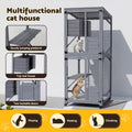 i.Pet Cat House Wooden 180cm Rabbit Hutch Pet Condo Dog