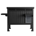 i.Pet Outdoor Cat House Pet Kennel Enclosure Cat Shelter Condo Rabbit Hutch Black
