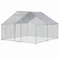 i.Pet Chicken Coop Rabbit Hutch Outdoor Run Walk in Hen Cage Ferret House 3x3x2m