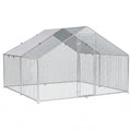 i.Pet Chicken Coop Rabbit Hutch Outdoor Run Walk in Hen Cage Ferret House 3x3x2m