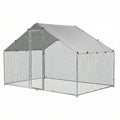 i.Pet Chicken Coop Rabbit Hutch Outdoor Run Walk in Hen Cage Ferret House 3x2x2m