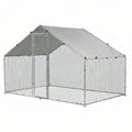 i.Pet Chicken Coop Rabbit Hutch Outdoor Run Walk in Hen Cage Ferret House 3x2x2m
