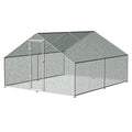 i.Pet Chicken Coop 3x4x2m Galvanised Steel Cage
