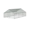 i.Pet Chicken Coop 3x6x2m Galvanised Steel Cage