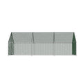 i.Pet Chicken Coop 3x6x2m Galvanised Steel Cage
