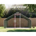i.Pet Chicken Coop 3x6x2m Galvanised Steel Cage
