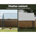 i.Pet Chicken Coop 3x6x2m Galvanised Steel Cage