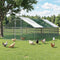 i.Pet Chicken Coop Cage 3x8x2m Galvanised Steel